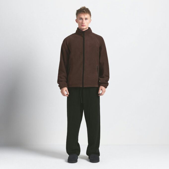 ARCTIC FLEECE HERREJAKKE MED LYNLÅS