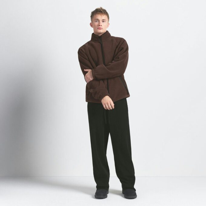 ARCTIC FLEECE HERREJAKKE MED LYNLÅS
