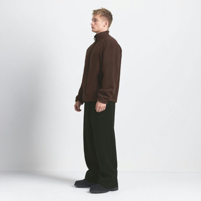 ARCTIC FLEECE HERREJAKKE MED LYNLÅS