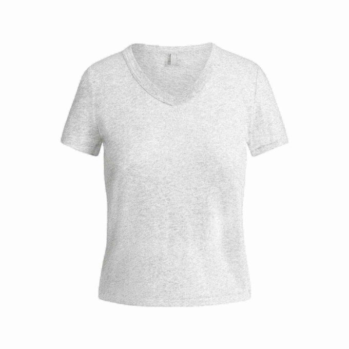 BABY T-SHIRT MED V-HALS I JERSEY