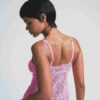 BABYDOLL TOP MED STRETCH-BLONDE