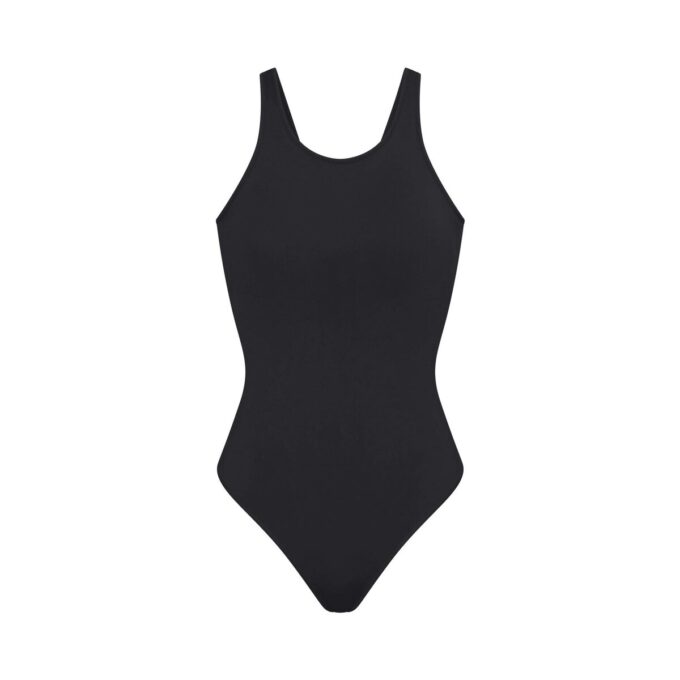 BLØD, GLATTENDE, SØMLØS VATTERT BODYSUIT