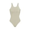 BLØD, GLATTENDE, SØMLØS VATTERT BODYSUIT