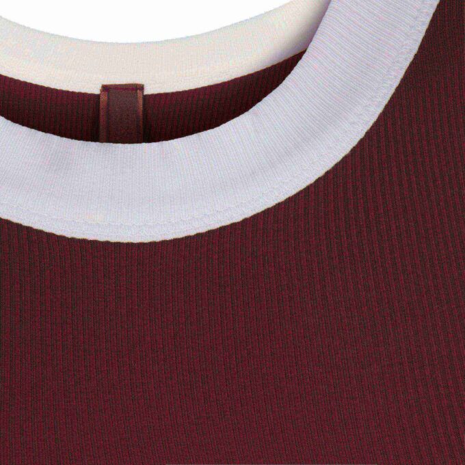 BLØD LOUNGE RINGER T-SHIRT LANG KJOLE