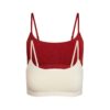 BOMULD JERSEY SKÅLBRALETTE 2-PAK
