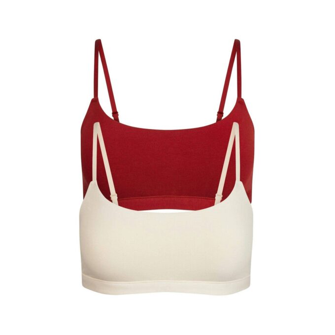 BOMULD JERSEY SKÅLBRALETTE 2-PAK