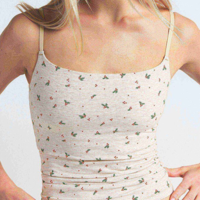 BOMULDSJERSEY CAMI