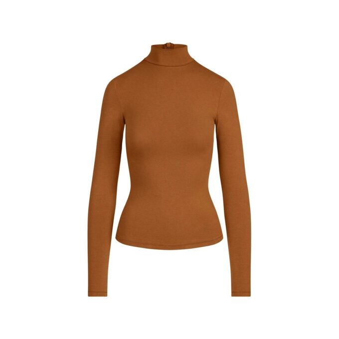 BOMULDSRØD TURTLENECK
