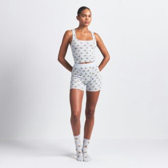 BOMULDSRIBBE TANKTOP MED 3 STK.