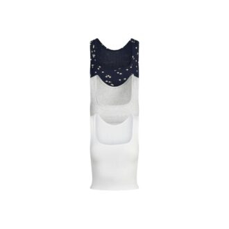 BOMULDSRIBBE TANKTOP MED 3 STK.