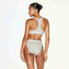 BOMULDSRIBBEDE BRALETTE MED SPLIT NECK
