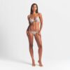 BRODERET LINGERIE FRONTLUKKET UFORERT BH