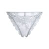BRODERET LINGERIE MED SKRIDTLØS STRINGBIKINI