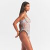 BRODERET LINGERIE UFOREDE SKRIDTFRISTET TEDDY