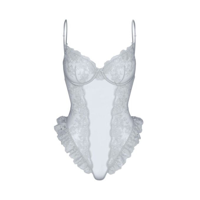 BRODERET LINGERIE UFOREDE SKRIDTFRISTET TEDDY