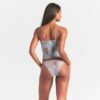 BRODERET LINGERIE UFORTET KORSET