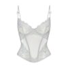 BRODERET LINGERIE UFORTET KORSET