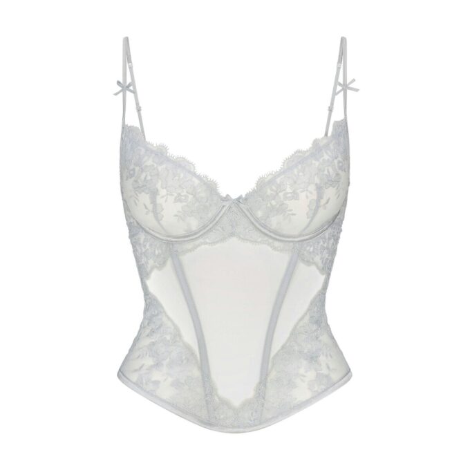 BRODERET LINGERIE UFORTET KORSET