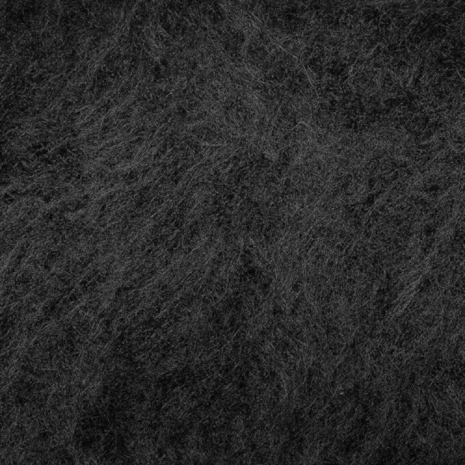 BØRSTET ALPACA-TRØJE MED CREWNECK-HALS