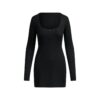 FJERLETT KASHMERE HENLEY MINI KJOLE
