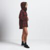 FLANEL SLEEP OVERSIZED HÆTTET SKJORTE MED KNAPPER