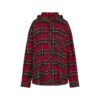 FLANEL SLEEP OVERSIZED HÆTTET SKJORTE MED KNAPPER