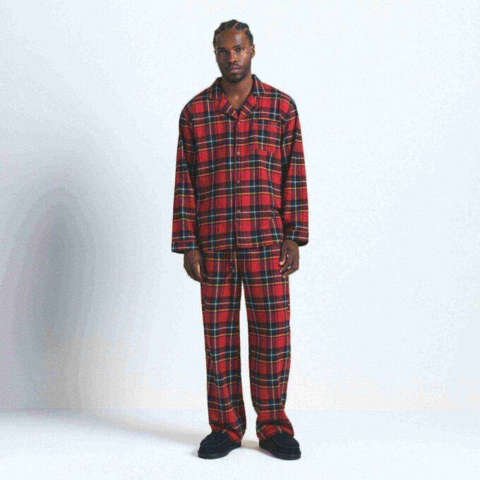 FLANEL SØVN HERRE SØVNSÆT
