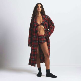 FLANEL SØVN LANG KAMBÅDE