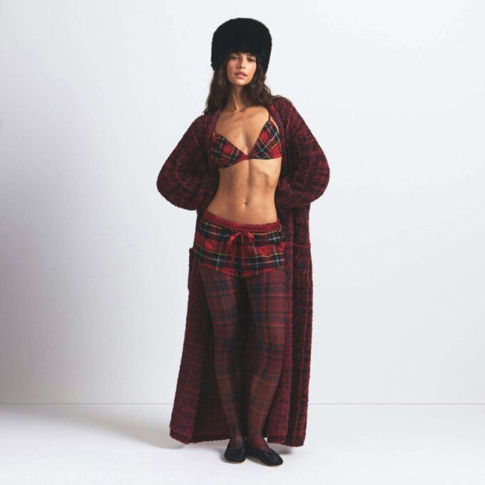 FLANEL SØVN TREKANT BRALETTE