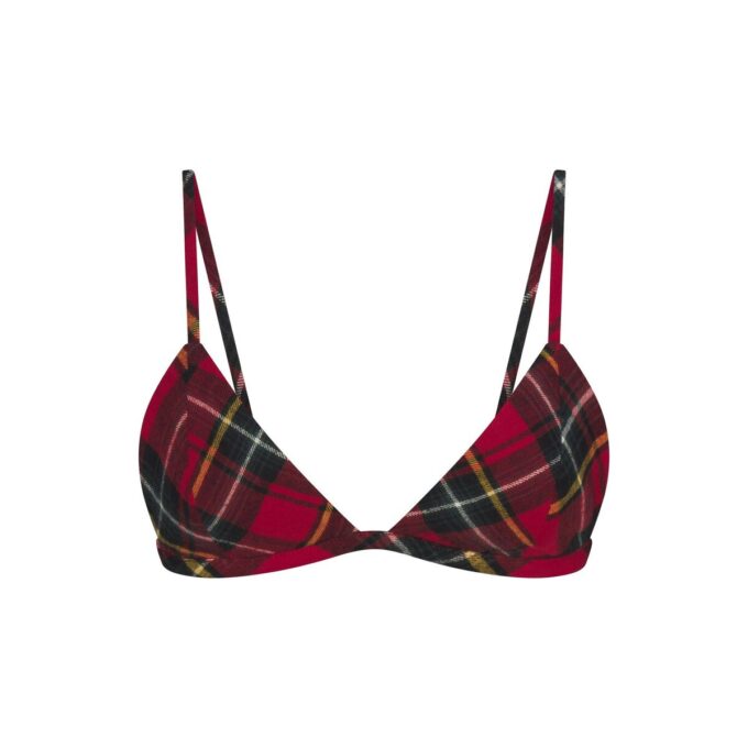 FLANEL SØVN TREKANT BRALETTE
