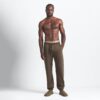 FLEECE LOUNGE HERRE AFSLAPPET JOGGER