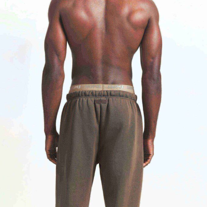 FLEECE LOUNGE HERRE AFSLAPPET JOGGER