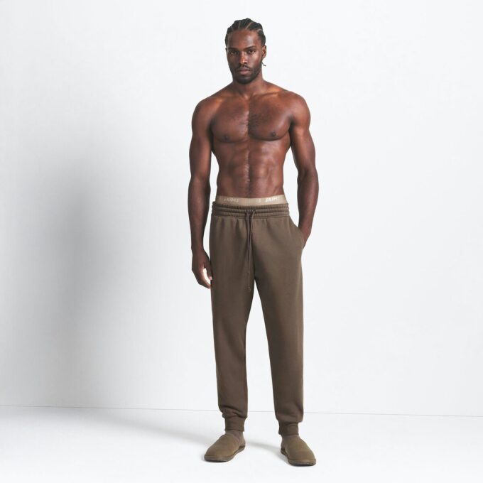 FLEECE LOUNGE HERRE TAPERED JOGGER