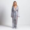 FLYDENDE ORGANZA WRAP SØVNSÆT