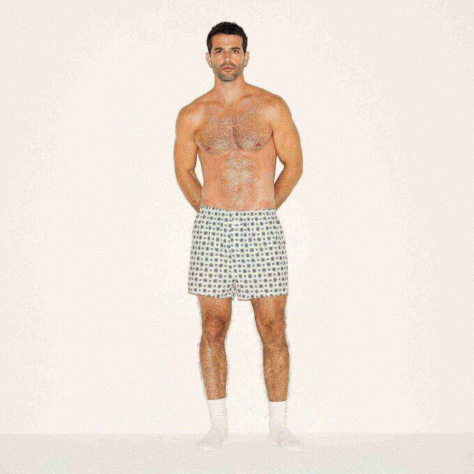 HERRE BOXERSKOR I BOMULD POPLIN
