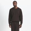 Herresweater i bomuldsstrik
