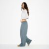 KÆRESTEFLEECE OVERSIZED BUKSER MED LIGE BEN
