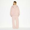 KÆRESTEFLEECE OVERSIZED HÆTTETRØJE MED LYNLÅS
