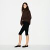 KÆRESTEFLEECE OVERSIZED HALV LYNLÅS
