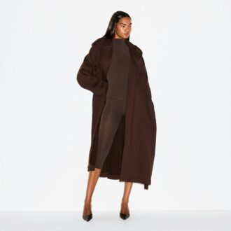 KÆRESTEFLEECE OVERSIZED TRENCHCOAT