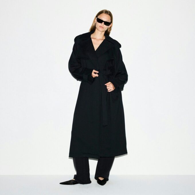KÆRESTEFLEECE OVERSIZED TRENCHCOAT