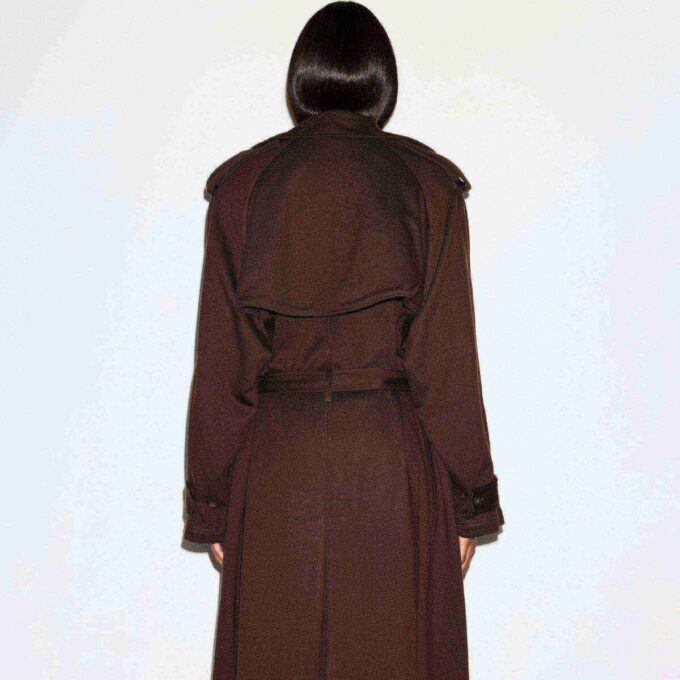 KÆRESTEFLEECE OVERSIZED TRENCHCOAT