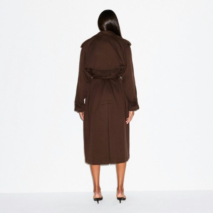 KÆRESTEFLEECE OVERSIZED TRENCHCOAT