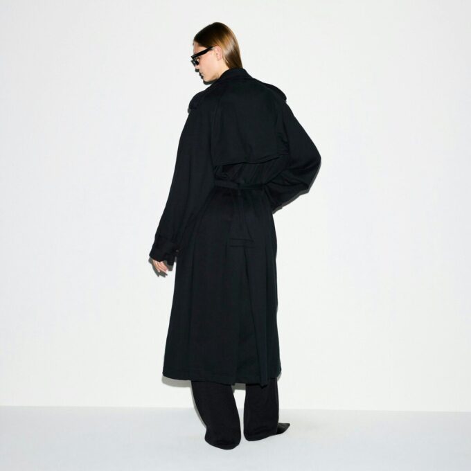 KÆRESTEFLEECE OVERSIZED TRENCHCOAT