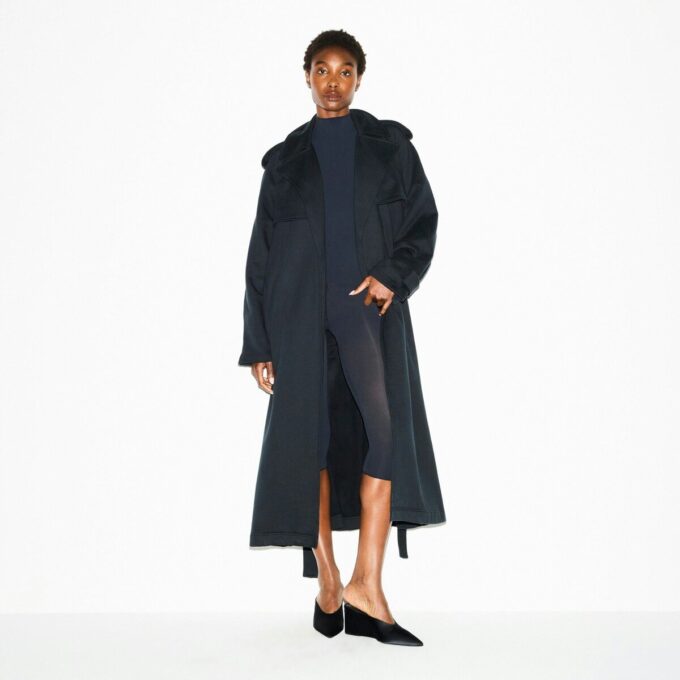 KÆRESTEFLEECE OVERSIZED TRENCHCOAT