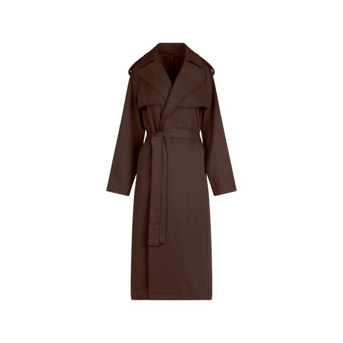 KÆRESTEFLEECE OVERSIZED TRENCHCOAT