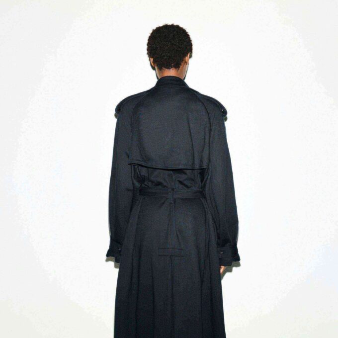 KÆRESTEFLEECE OVERSIZED TRENCHCOAT