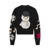 KAKTUS PLANTE FLEA MARKET X SKIMS BOMULDSFLEECKE CREWNECK