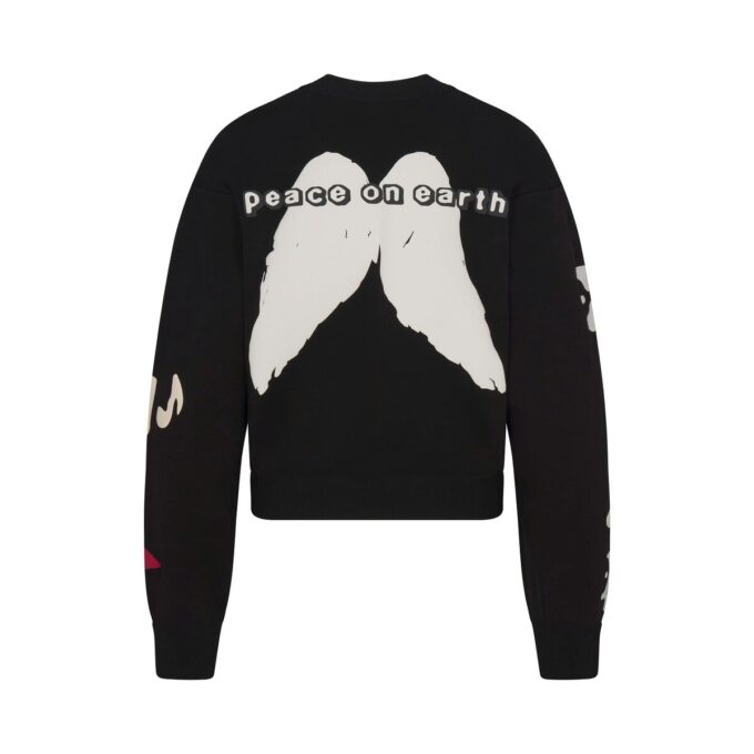 KAKTUS PLANTE FLEA MARKET X SKIMS BOMULDSFLEECKE CREWNECK