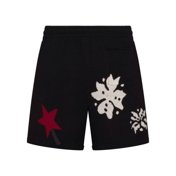 KAKTUS PLANTE FLEA MARKET X SKIMS BOMULDSSTRIK HERRE INTARSIA SHORTS